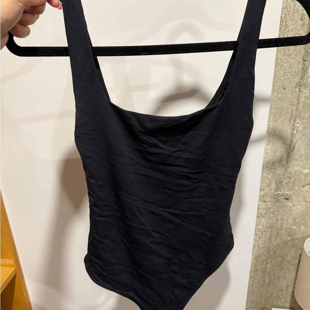 Elegant Black Women's Bodysuit